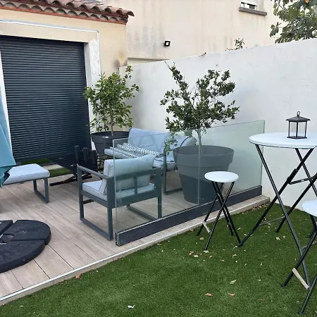 Avec Piscine 10x5m A Narbonne- 6 Personnes - 3 - Climatisation فيلة ناربون