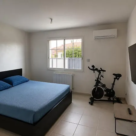Avec Piscine 10x5m A Narbonne- 6 Personnes - 3 - Climatisation Villa *