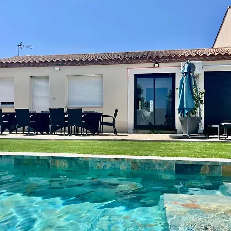 Avec Piscine 10x5m A Narbonne- 6 Personnes - 3 - Climatisation * Narbona