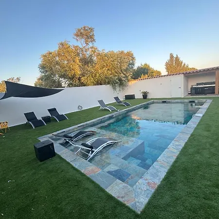 Avec Piscine 10x5m A Narbonne- 6 Personnes - 3 - Climatisation فيلة *